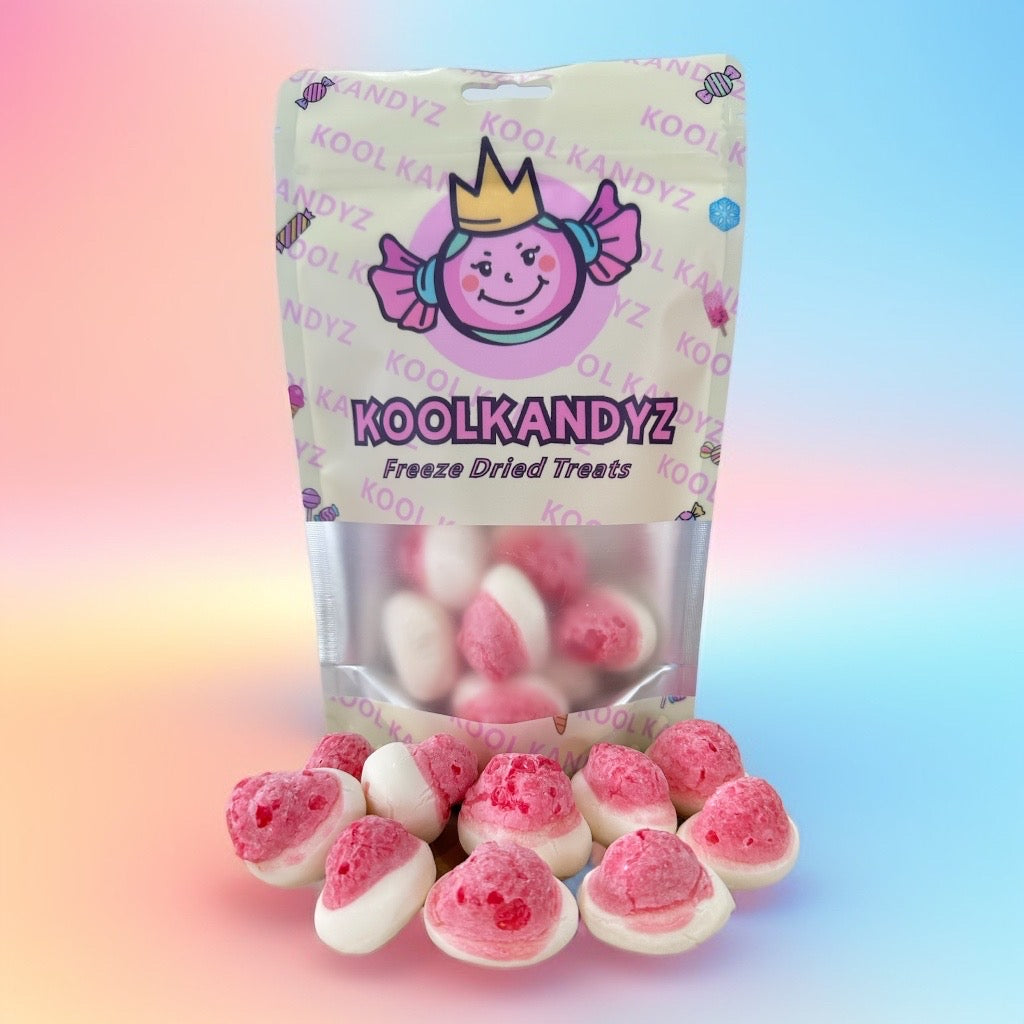 Freeze Dried Strawberries & Cream