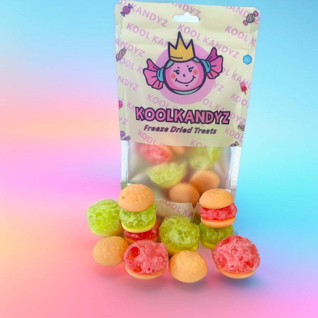 Freeze Dried Trolli Burgers