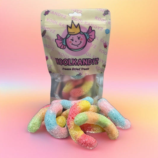 Freeze Dried Sour Worms